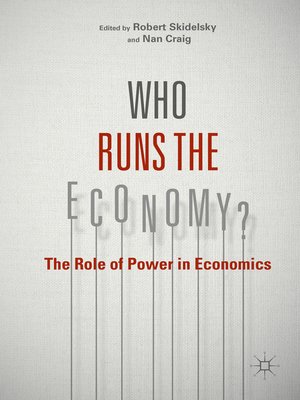 cover image of Who Runs the Economy?